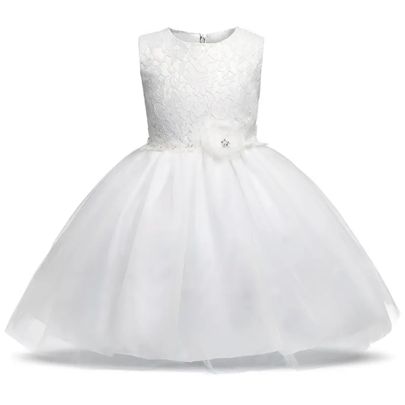 Ai Meng Baby Flower Girl Dress For Wedding Party Toddler Baby Girl 1 ...